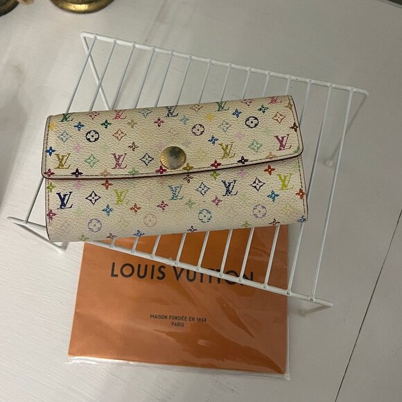 Louis Vuitton Monogram Multicolor Sarah Long Wallet- GUC - Picture 2 of 10